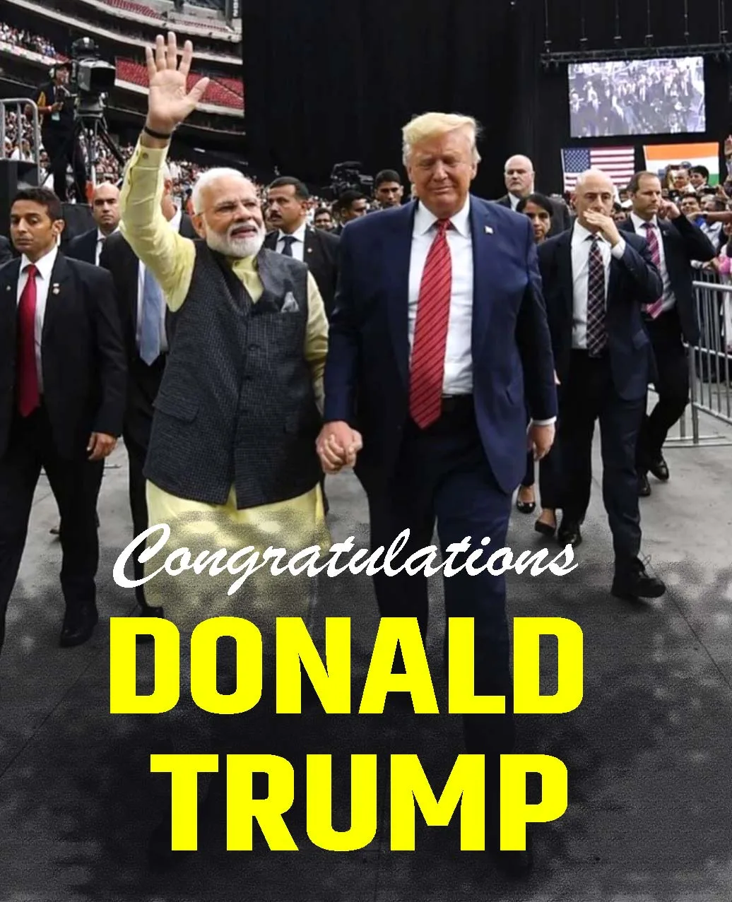 congratulations donald trump