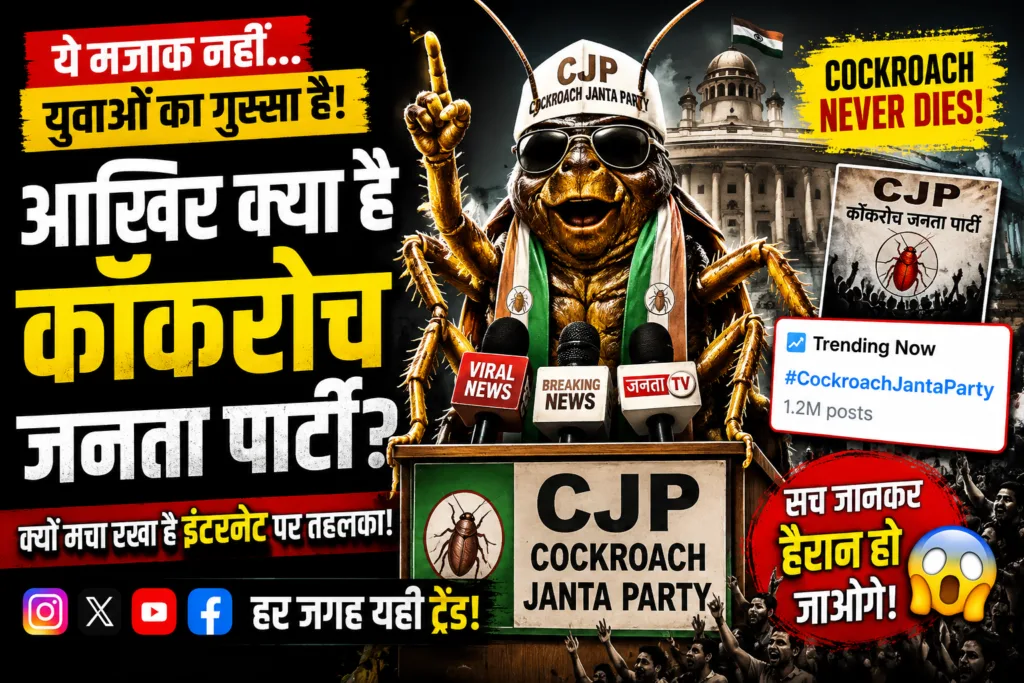 “Cockroach Janta Party”