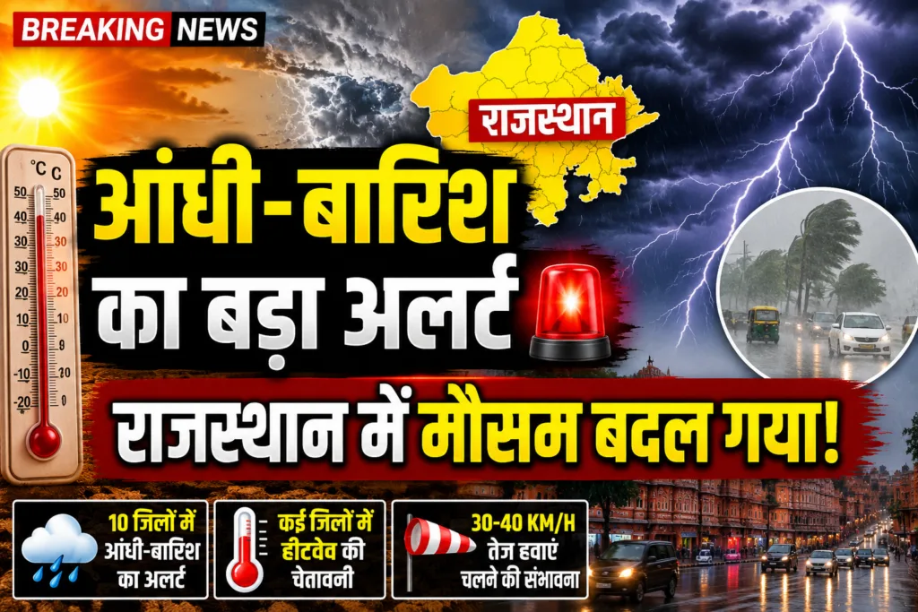 Rajasthan heatwaves alerts news