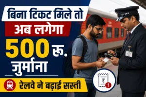 अब बिना टिकट यात्रा पड़ेगी महंगी! Indian Railways ने बढ़ाया जुर्माना, जानिए नए Railway Rules