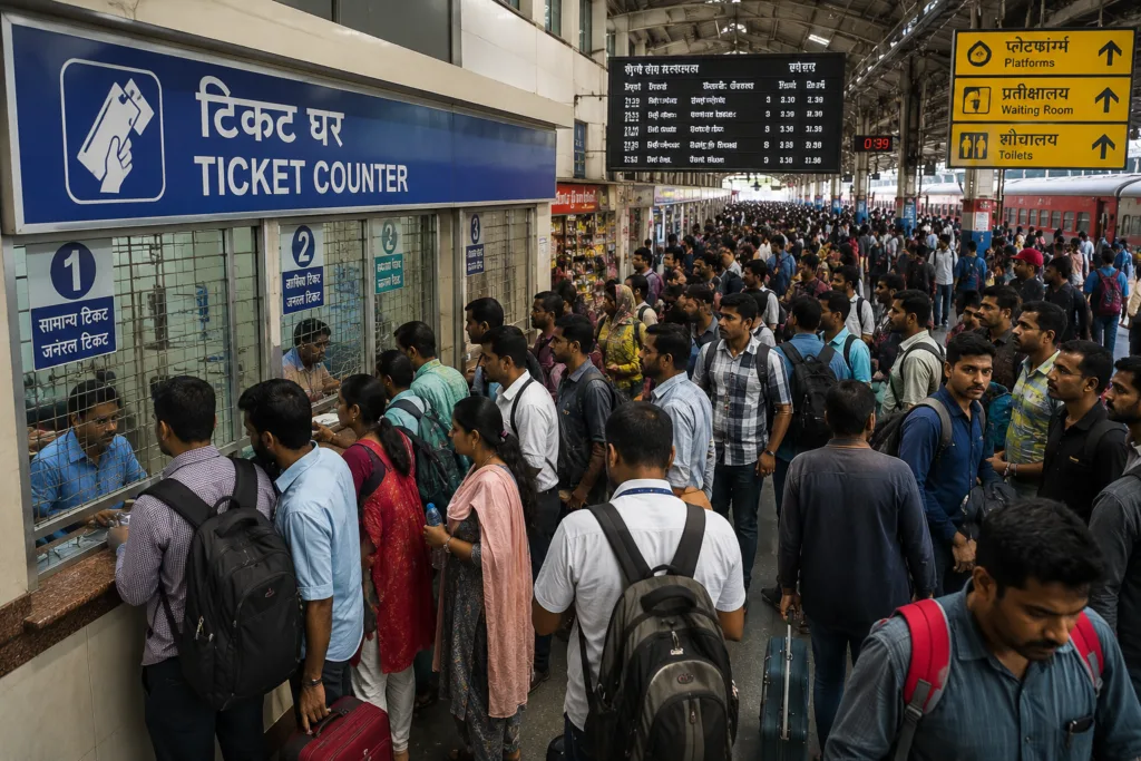 Indian Railways Platform Ticket Rule