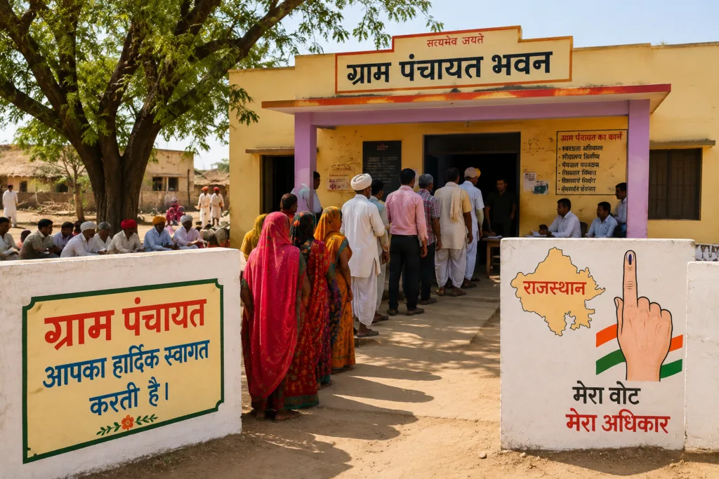 Rajasthan Panchayat Election Symbolic Image