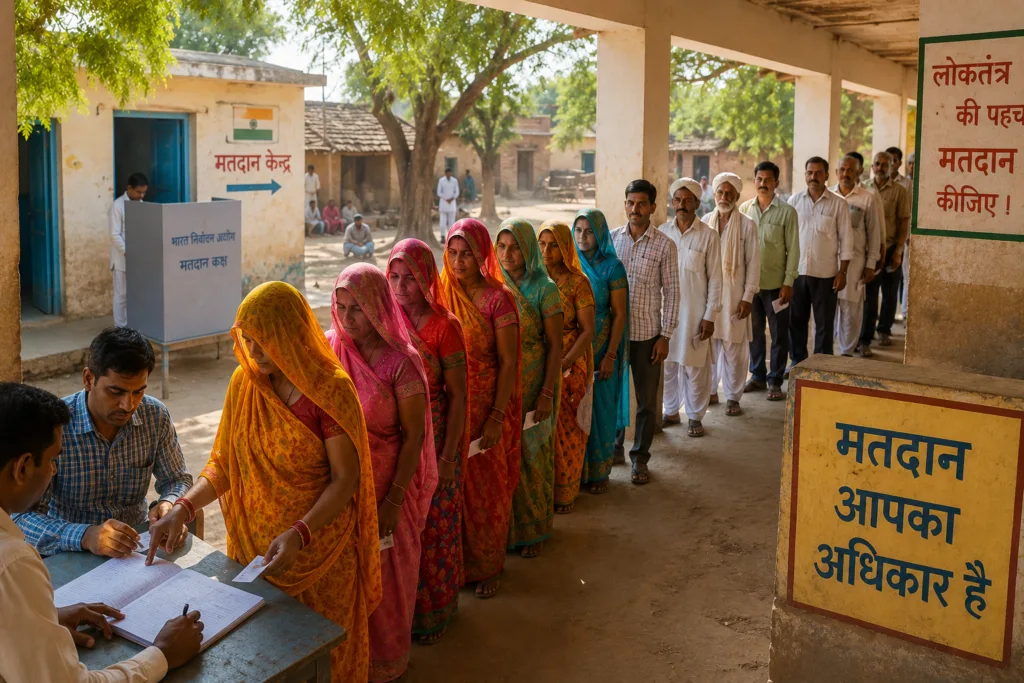 Rajasthan Village Election Voters