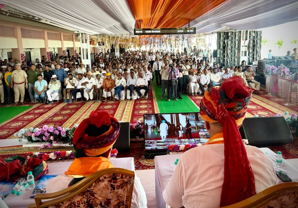 Public Representatives at Somesar Railway Station